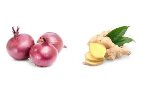 生薑洋葱汁促進頭皮血液循環