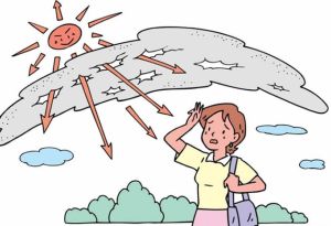 夏季紫外線會導致脱髮