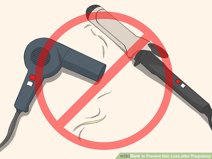 防止妊娠後脱髮的圖像步驟3