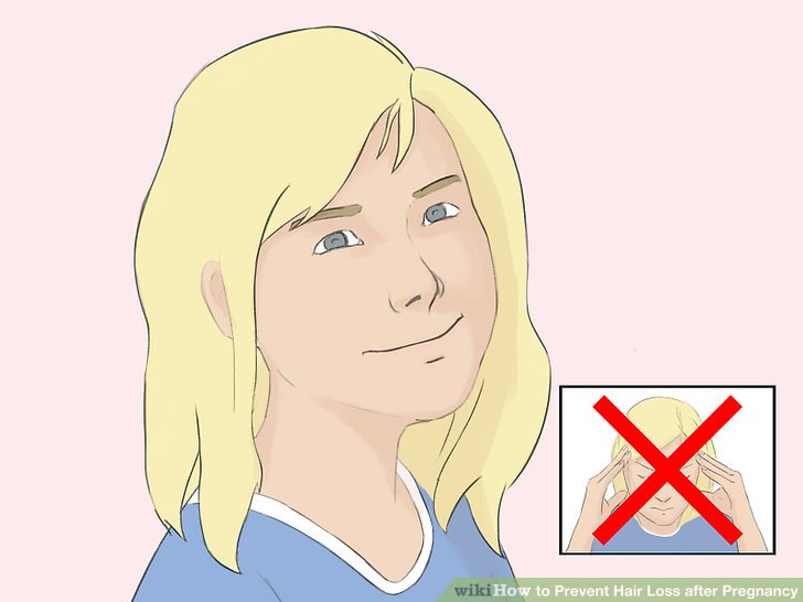 防止妊娠後脱髮的圖像步驟5