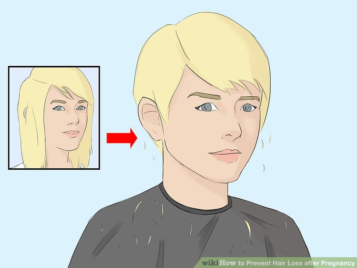 防止妊娠後脱髮的圖像步驟6