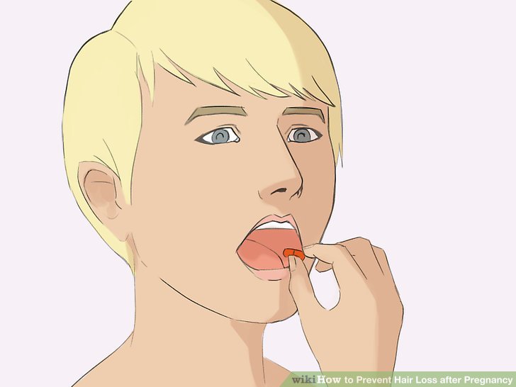 防止妊娠後脱髮的圖像步驟8