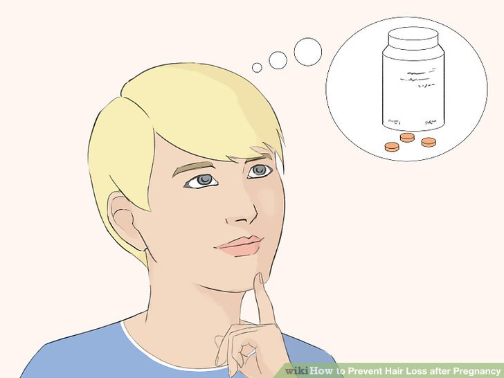 防止妊娠後脱髮的圖像步驟9