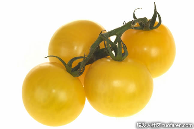 黃色的西紅柿富含維生素C。