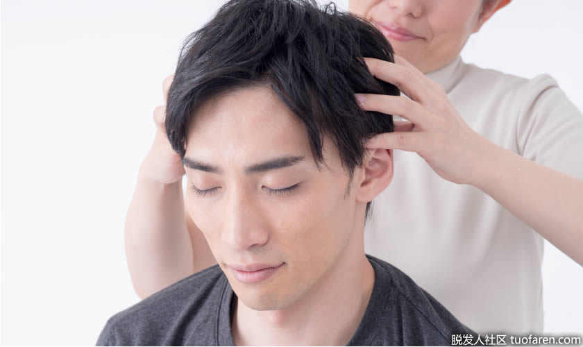 按摩頭皮