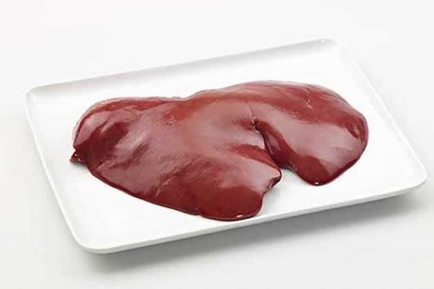 有效防止頭髮稀疏的食品——動物肝臟