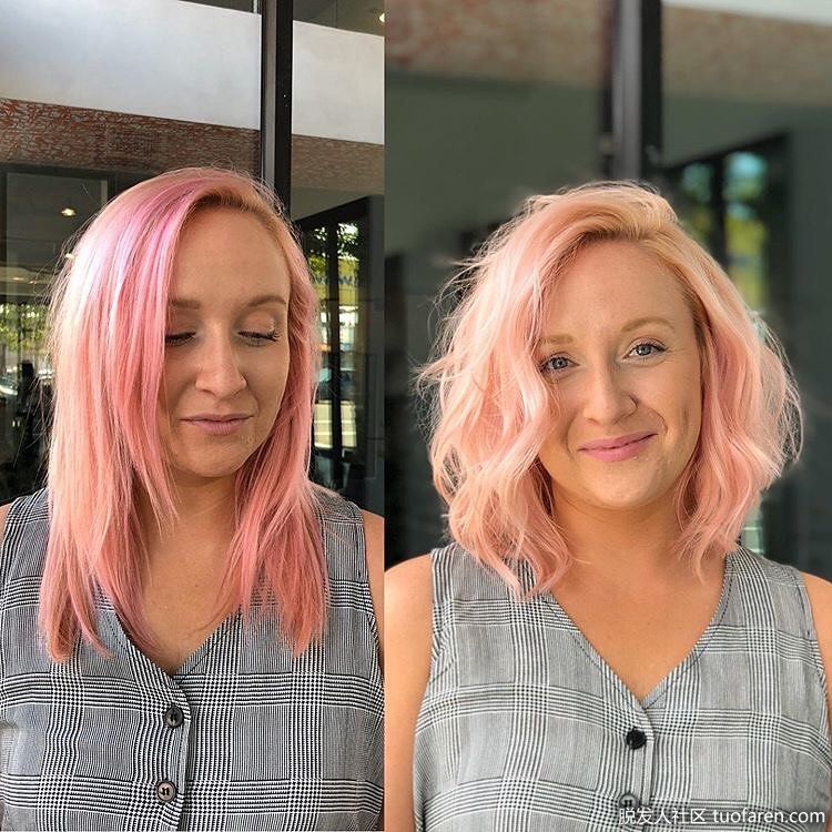 這個令人愉快的從長髮到短髮的造型告訴我們，好的髮型可以讓你看起來更討人喜歡!